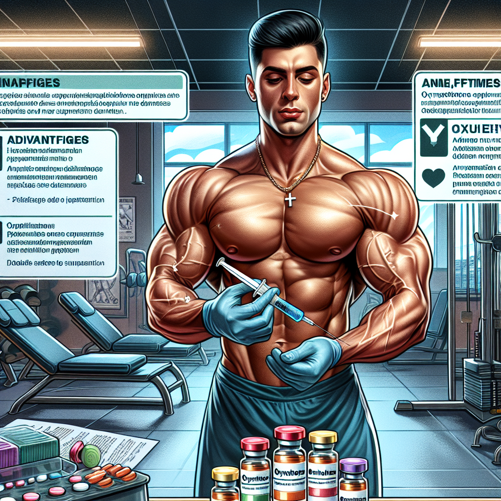 Oxymetholone injection in bodybuilding: advantages and precautions