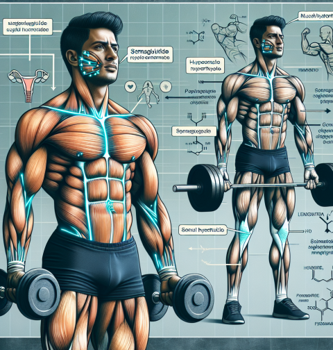 Semaglutide effects on muscle hypertrophy in athletes