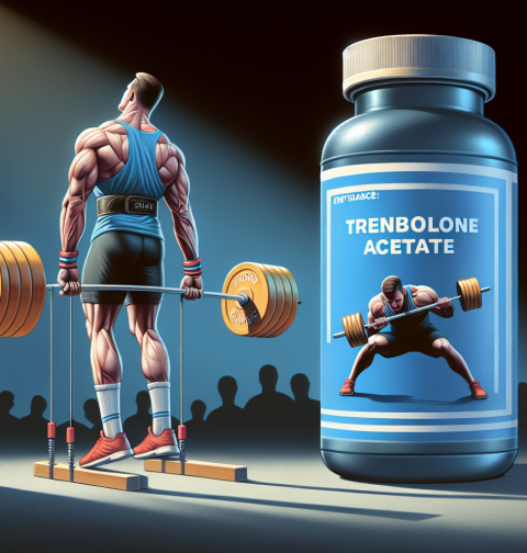 Trenbolone acetate as an enhancer of athletic performance