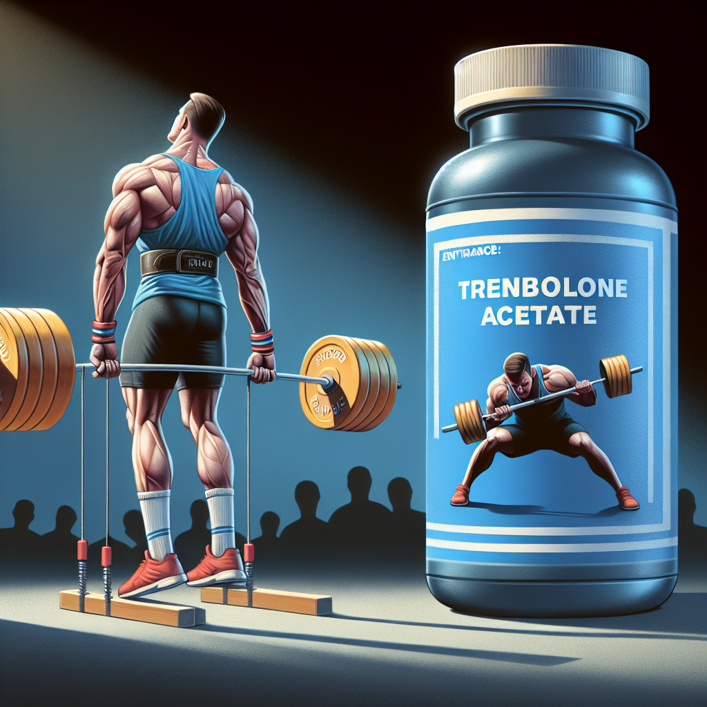 Trenbolone acetate as an enhancer of athletic performance