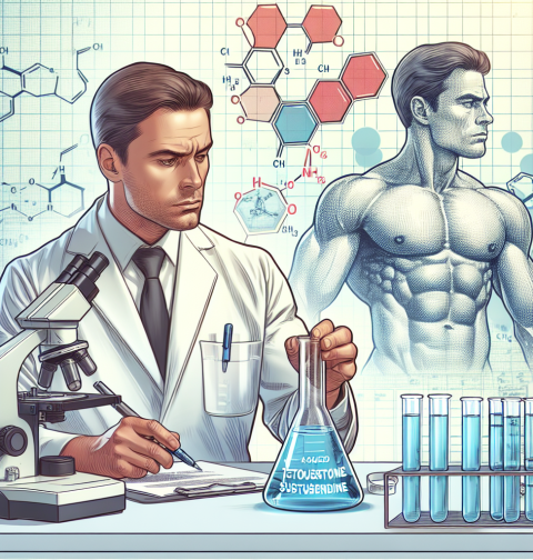 Use of aqueous testosterone suspension in sports pharmacology