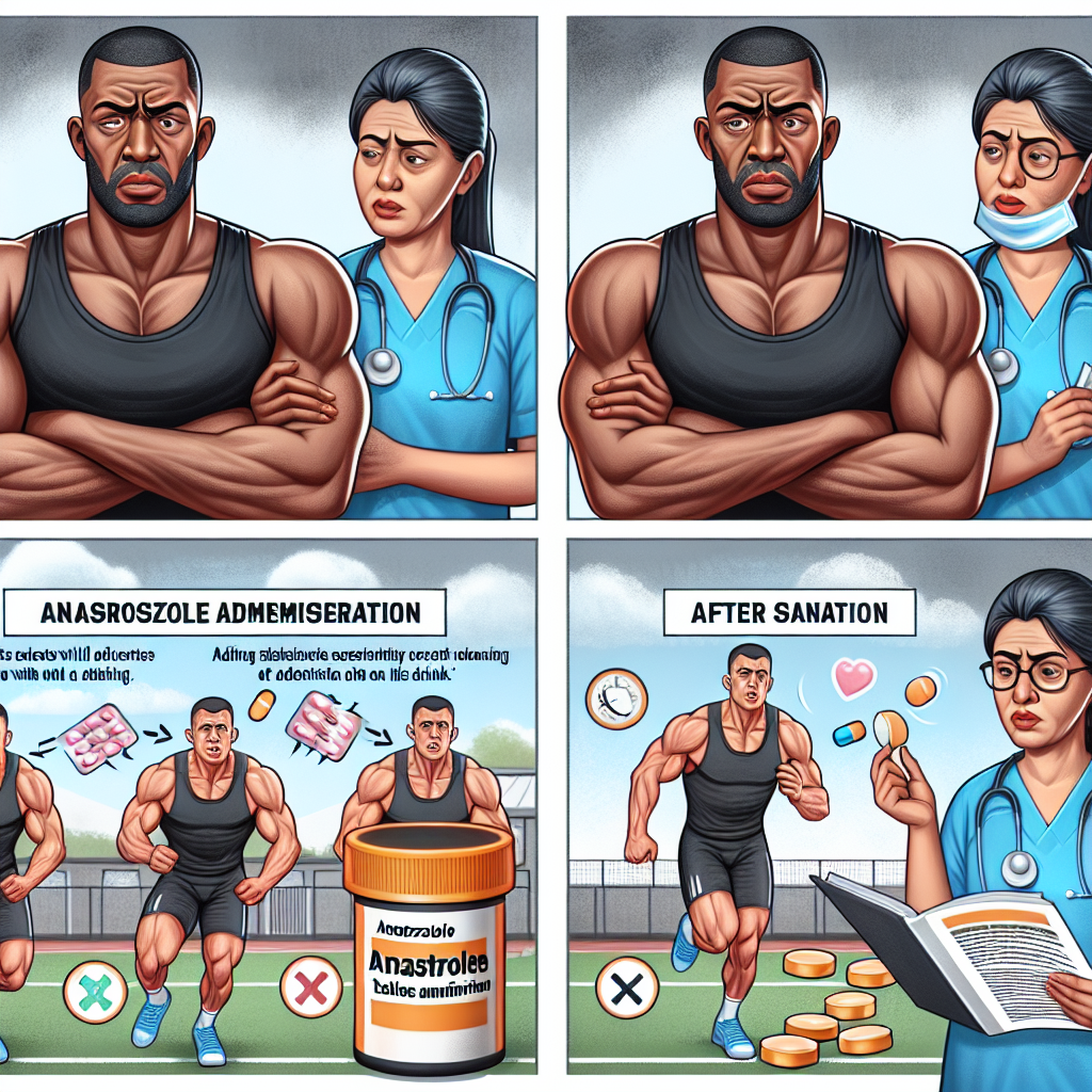 Importance of proper anastrozole administration to avoid adverse effects in sports