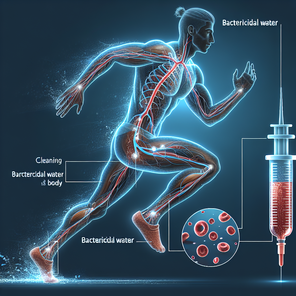 The positive effects of bactericidal water injections in sports