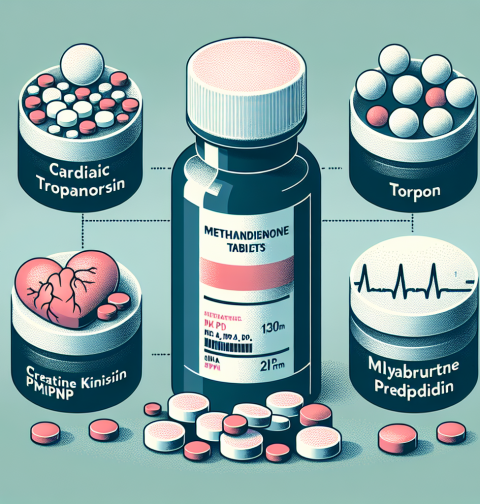 Cardiac biomarkers and methandienone compresse