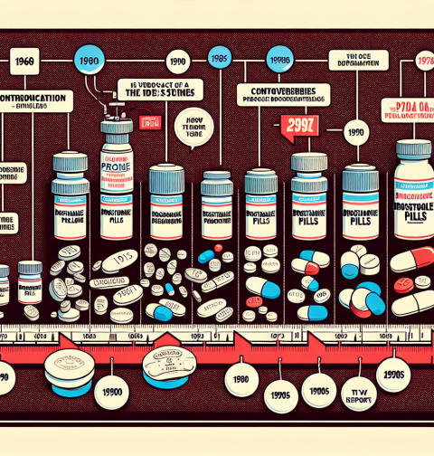 Media coverage of drostanolone pillole through the decades