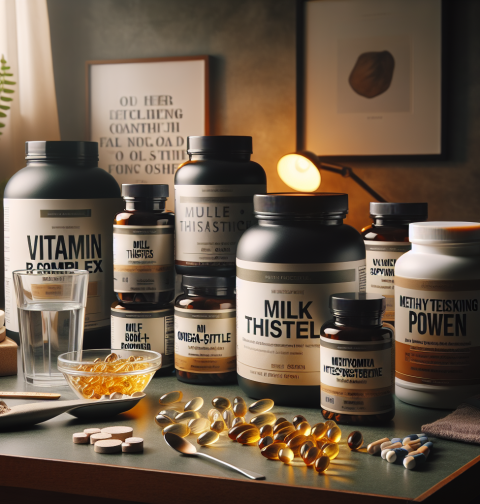 Supplements to aid recovery after methyltestosterone