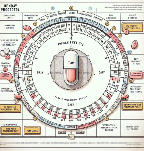 Women's cycle protocol for tamoxifene