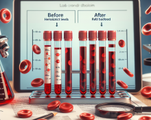 Hematocrit and red blood cell changes from stanozololo compresse