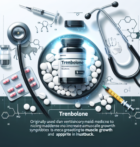 Original medical purpose of trenbolone compresse