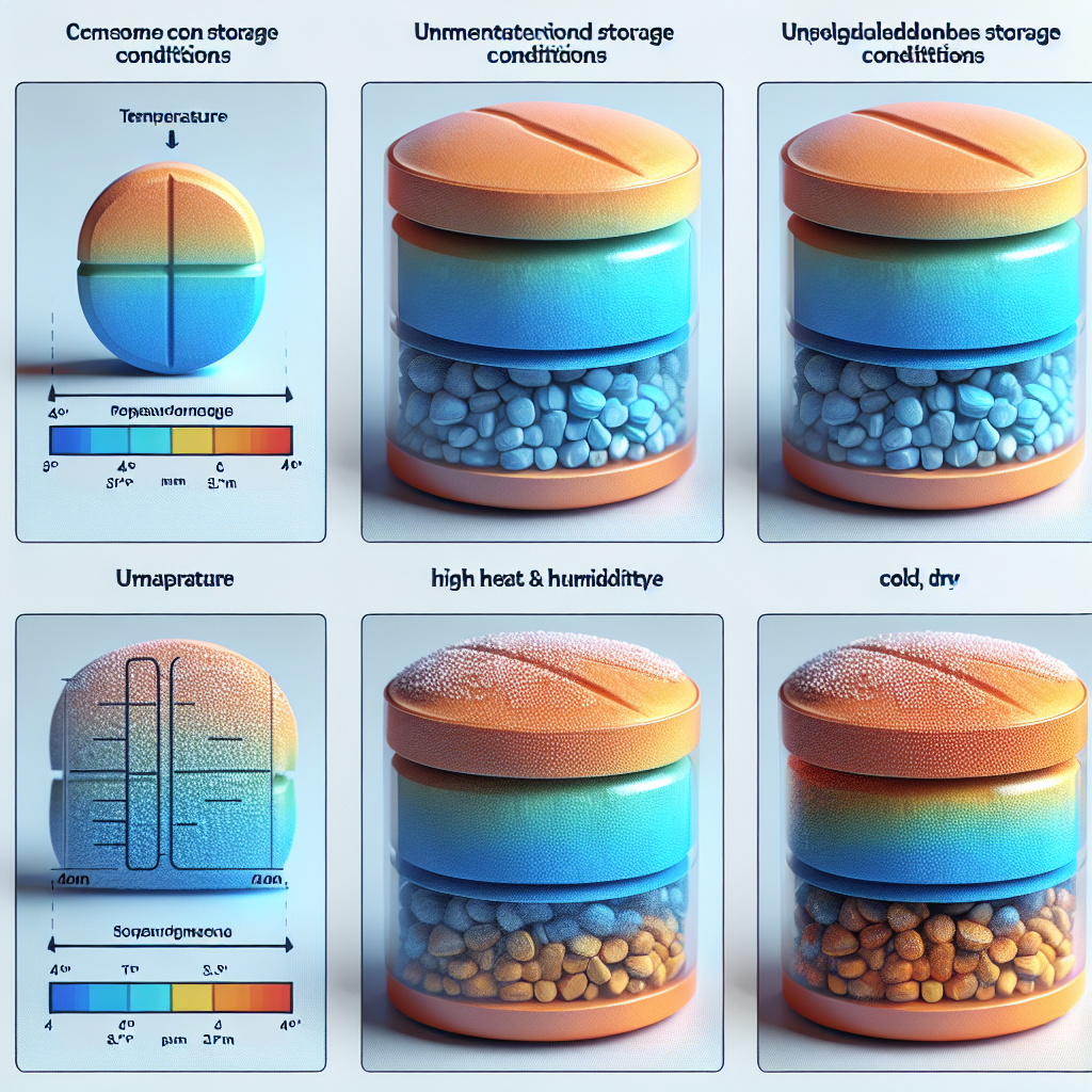 Stability of oxymetholone compresse under various storage conditions