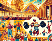 Golden era of bodybuilding and sintol