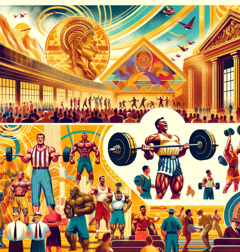 Golden era of bodybuilding and sintol